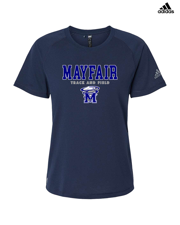 Mayfair HS Track and Field Block - Womens Adidas Performance Shirt