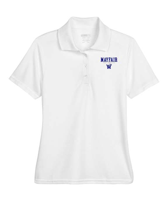 Mayfair HS Track and Field Block - Womens Polo