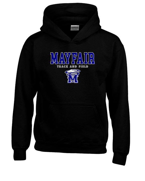 Mayfair HS Track and Field Block - Youth Hoodie