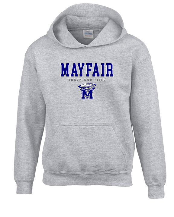 Mayfair HS Track and Field Block - Youth Hoodie