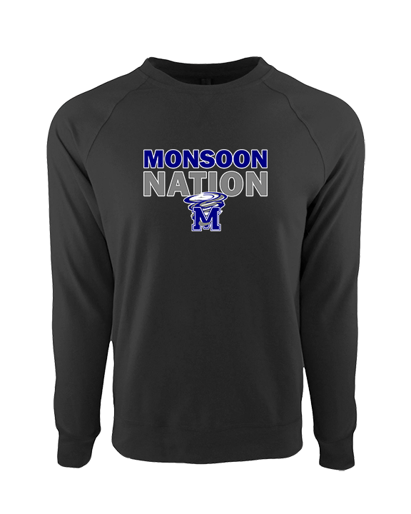 Mayfair HS Track and Field Nation - Crewneck Sweatshirt