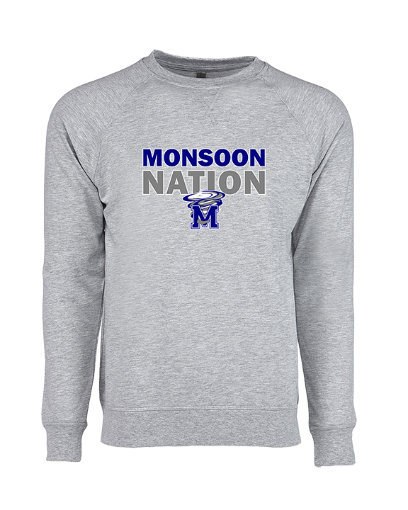 Mayfair HS Track and Field Nation - Crewneck Sweatshirt