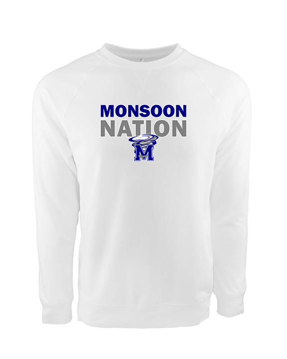 Mayfair HS Track and Field Nation - Crewneck Sweatshirt