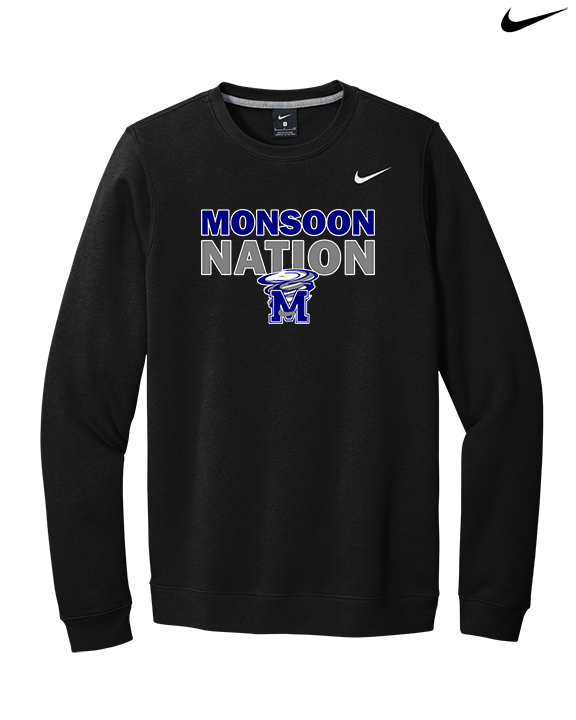 Mayfair HS Track and Field Nation - Mens Nike Crewneck