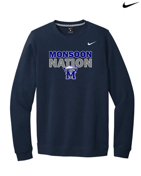 Mayfair HS Track and Field Nation - Mens Nike Crewneck