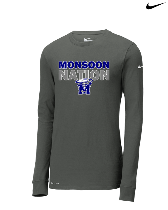 Mayfair HS Track and Field Nation - Mens Nike Longsleeve