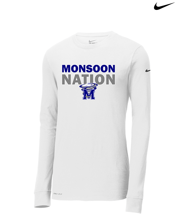 Mayfair HS Track and Field Nation - Mens Nike Longsleeve