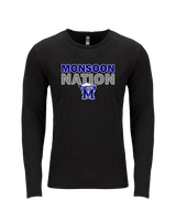 Mayfair HS Track and Field Nation - Tri-Blend Long Sleeve