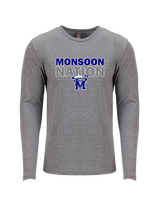 Mayfair HS Track and Field Nation - Tri-Blend Long Sleeve