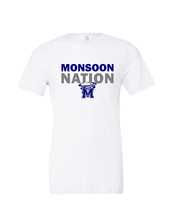 Mayfair HS Track and Field Nation - Tri-Blend Shirt