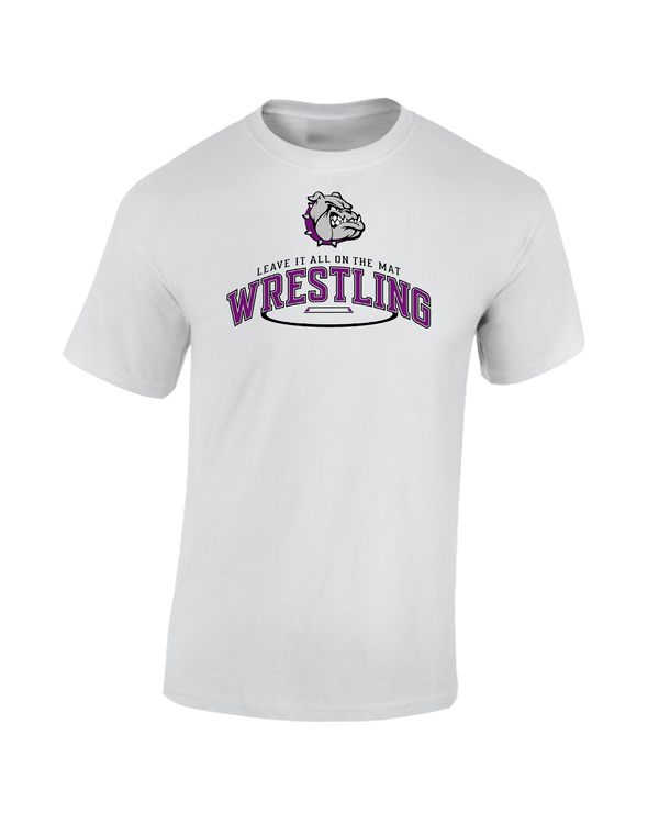 McLouth HS Leave it on the Mat - Cotton T-Shirt