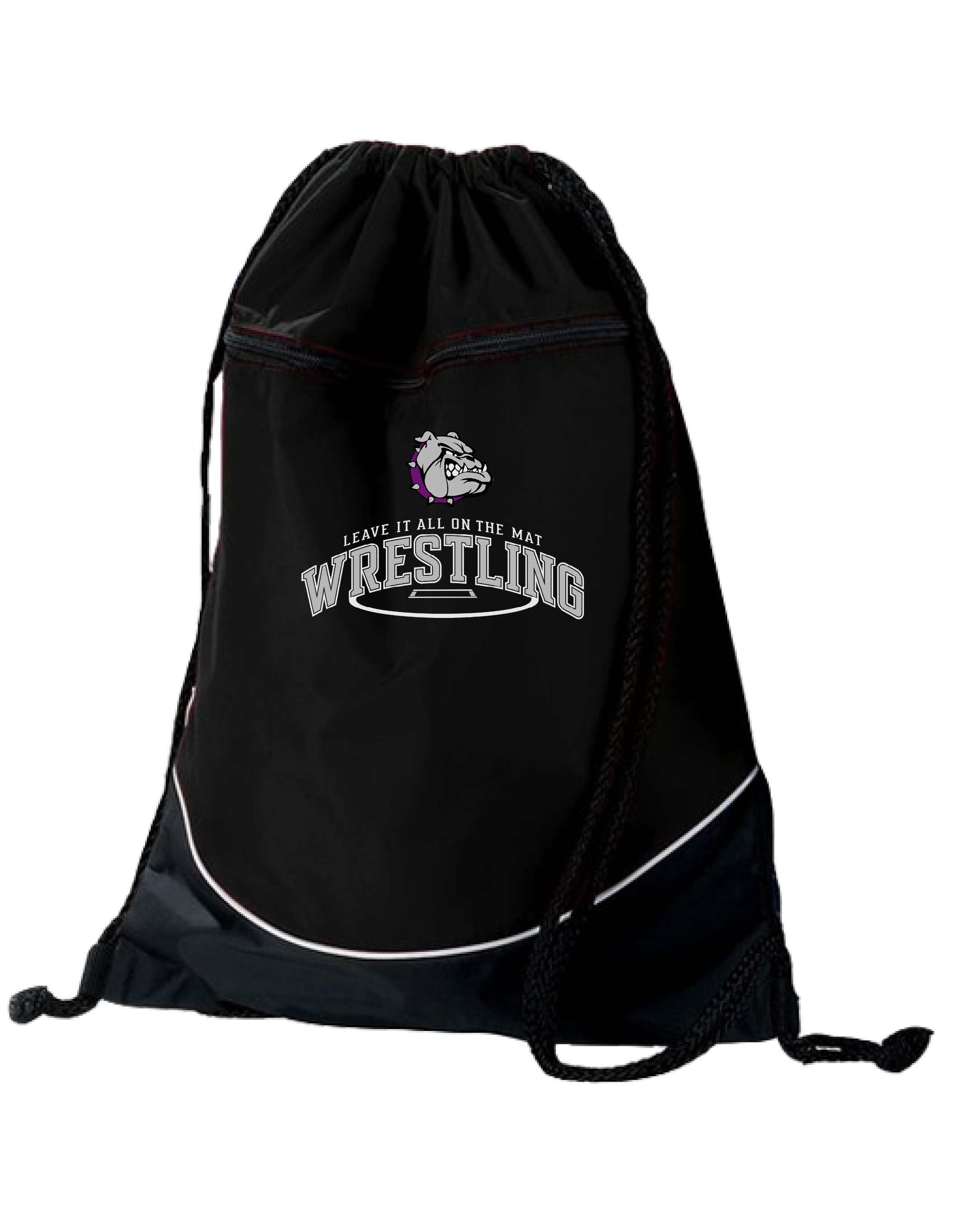 McLouth HS Leave it on the Mat - Drawstring Bag – Blast Team Stores