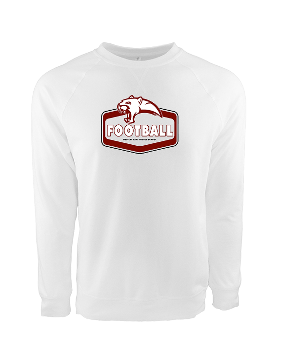 Medical Lake Middle School Football Board - Crewneck Sweatshirt