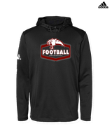 Medical Lake Middle School Football Board - Mens Adidas Hoodie