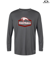 Medical Lake Middle School Football Board - Mens Oakley Longsleeve