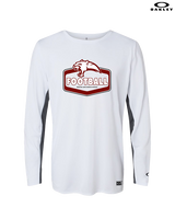Medical Lake Middle School Football Board - Mens Oakley Longsleeve