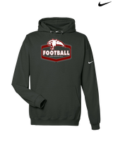 Medical Lake Middle School Football Board - Nike Club Fleece Hoodie