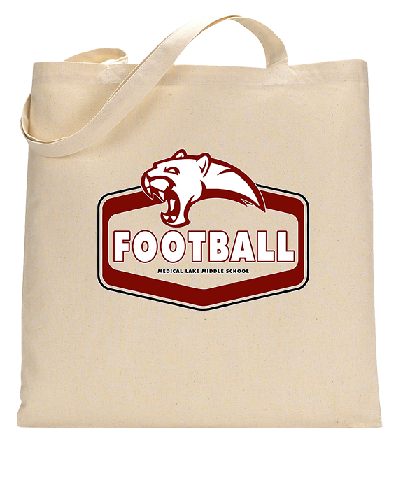 Medical Lake Middle School Football Board - Tote