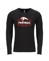 Medical Lake Middle School Football Board - Tri-Blend Long Sleeve