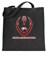 Medical Lake Middle School Football Full Football - Tote