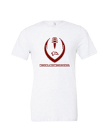 Medical Lake Middle School Football Full Football - Tri-Blend Shirt