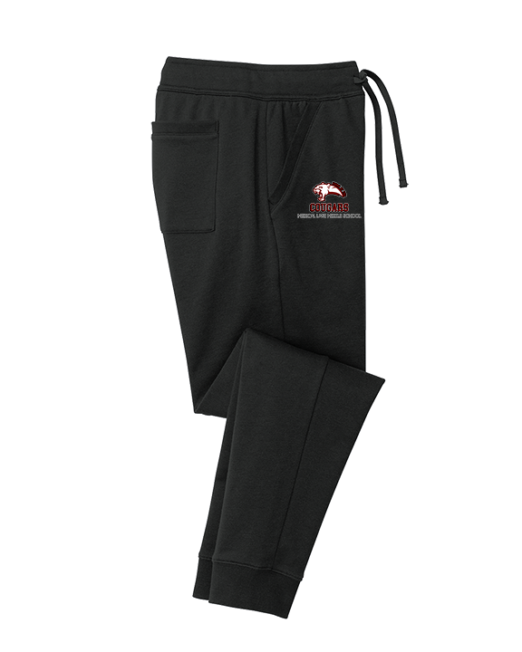 Medical Lake Middle School Football Shadow - Cotton Joggers