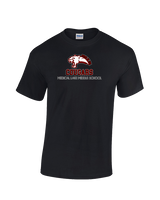 Medical Lake Middle School Football Shadow - Cotton T-Shirt