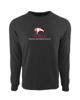 Medical Lake Middle School Football Shadow - Crewneck Sweatshirt