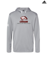 Medical Lake Middle School Football Shadow - Mens Adidas Hoodie