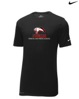 Medical Lake Middle School Football Shadow - Mens Nike Cotton Poly Tee