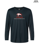 Medical Lake Middle School Football Shadow - Mens Oakley Longsleeve