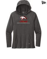 Medical Lake Middle School Football Shadow - New Era Tri-Blend Hoodie