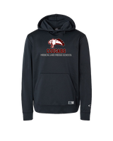 Medical Lake Middle School Football Shadow - Oakley Performance Hoodie
