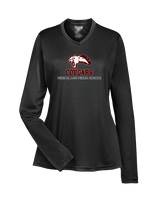 Medical Lake Middle School Football Shadow - Womens Performance Longsleeve