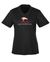 Medical Lake Middle School Football Shadow - Womens Performance Shirt