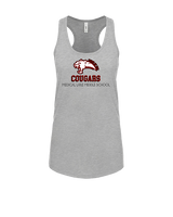 Medical Lake Middle School Football Shadow - Womens Tank Top