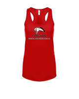 Medical Lake Middle School Football Shadow - Womens Tank Top