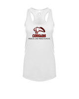 Medical Lake Middle School Football Shadow - Womens Tank Top