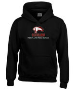 Medical Lake Middle School Football Shadow - Youth Hoodie