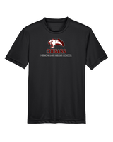 Medical Lake Middle School Football Shadow - Youth Performance Shirt