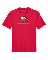 Medical Lake Middle School Football Shadow - Youth Performance Shirt