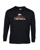 Medical Lake Middle School Football Splatter - Cotton Longsleeve