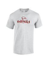 Medical Lake Middle School Football Splatter - Cotton T-Shirt