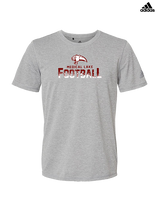 Medical Lake Middle School Football Splatter - Mens Adidas Performance Shirt