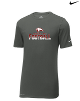 Medical Lake Middle School Football Splatter - Mens Nike Cotton Poly Tee