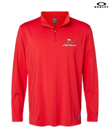Medical Lake Middle School Football Splatter - Mens Oakley Quarter Zip
