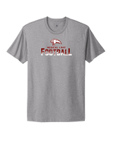 Medical Lake Middle School Football Splatter - Mens Select Cotton T-Shirt