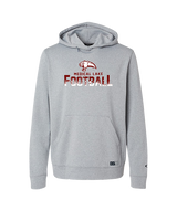 Medical Lake Middle School Football Splatter - Oakley Performance Hoodie