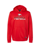 Medical Lake Middle School Football Splatter - Oakley Performance Hoodie