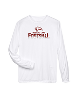 Medical Lake Middle School Football Splatter - Performance Longsleeve